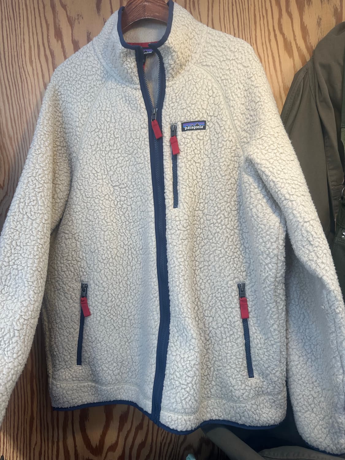 파타고니아 레트로 파일 후리스 아이보리 상품이미지1