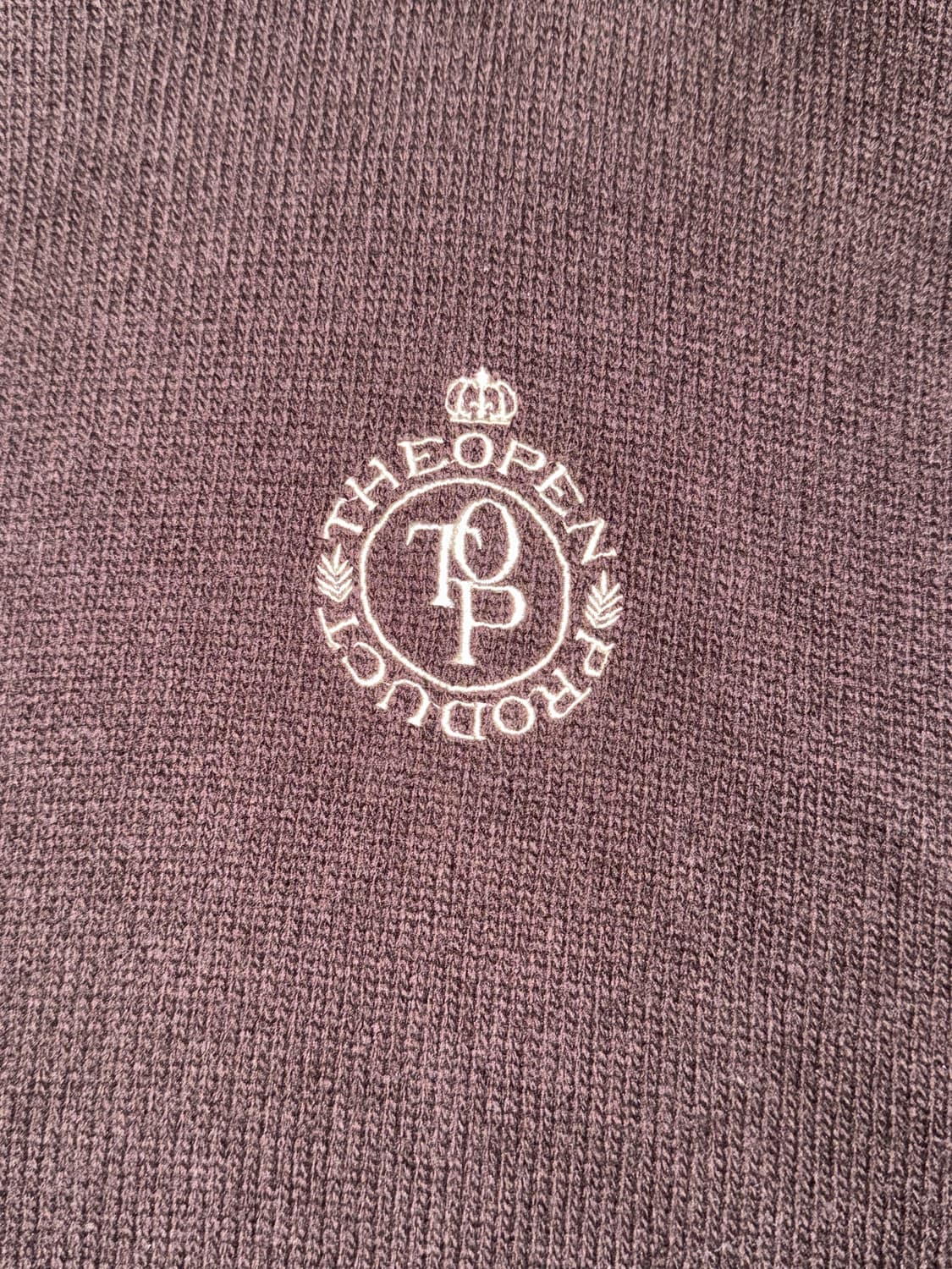 더오픈 프로덕트 브라운 컬러 니트 상품이미지2