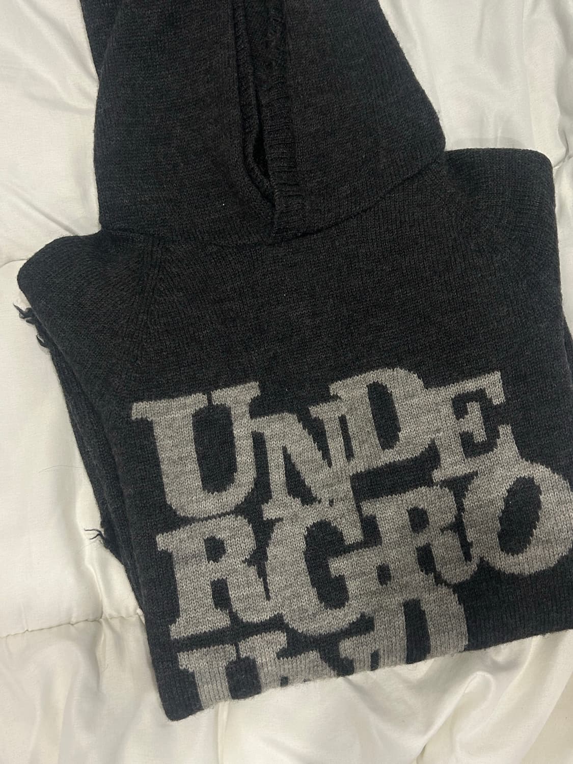 히스테릭 글래머 디스트로이드 니트 후드 상품이미지1