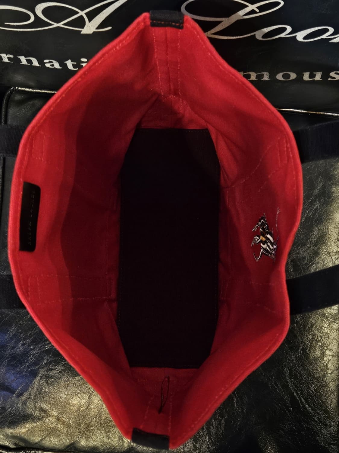 폴로랄프로렌 코튼 캔버스 쇼퍼 백 ( 33X28X13 )/ 10038 상품이미지6