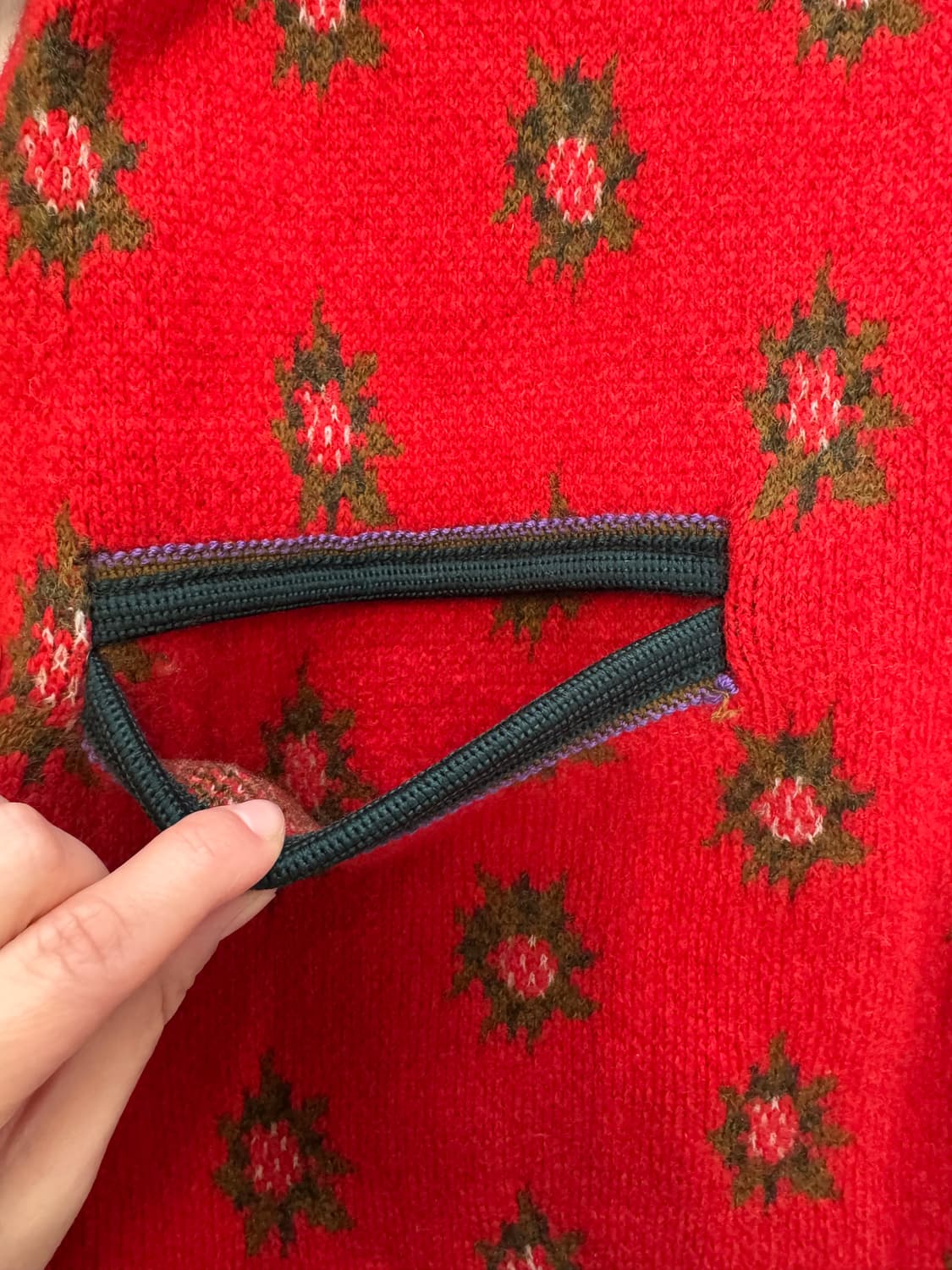 빈티지 니트가디건 상품이미지4