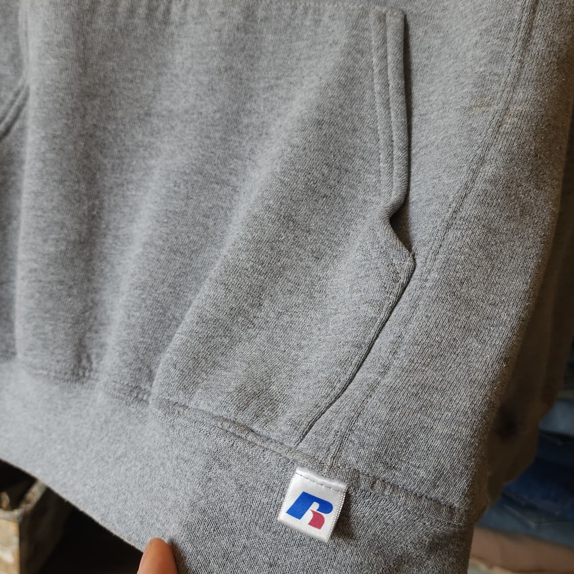 90s 러셀 후드 스웻셔츠 노던 토너먼트 빈티지 레터링 스웻셔츠S 상품이미지8