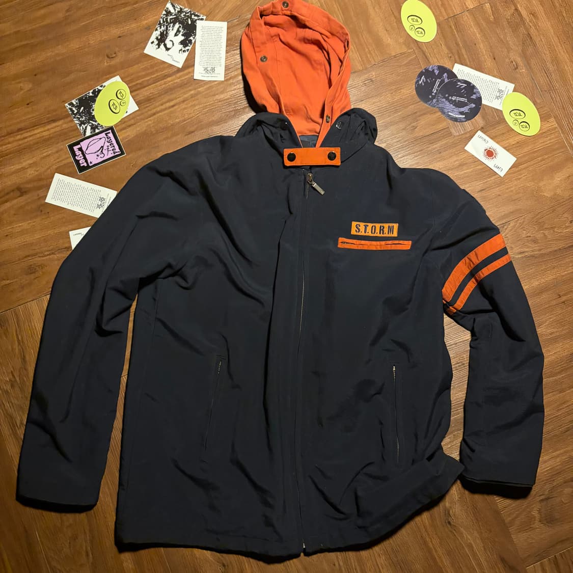 292513 Storm double hood fireman jacket 상품이미지1