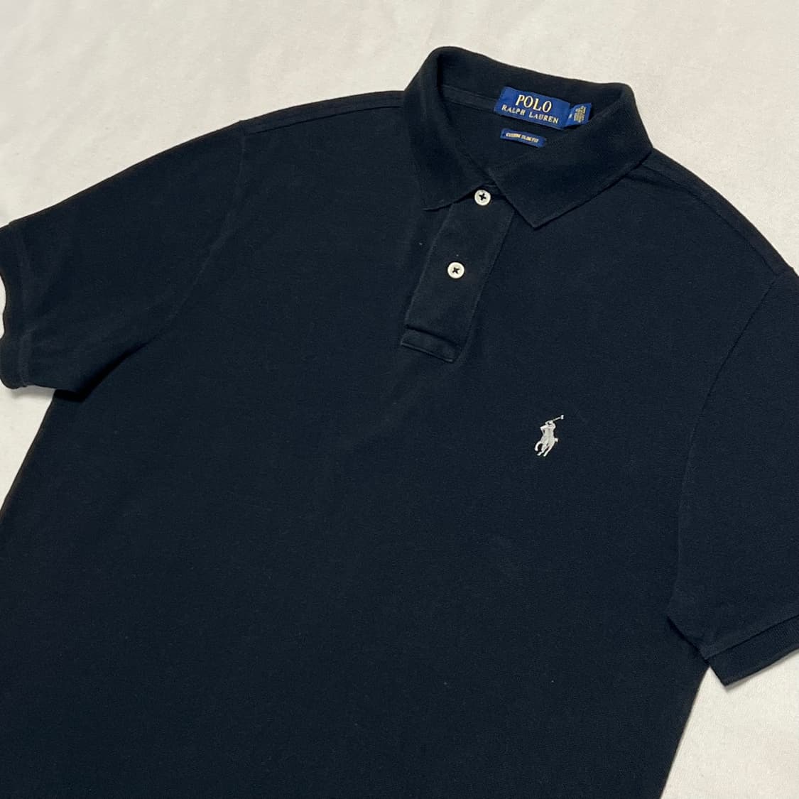 폴로랄프로렌 블랙 카라 반팔 티셔츠 상품이미지1