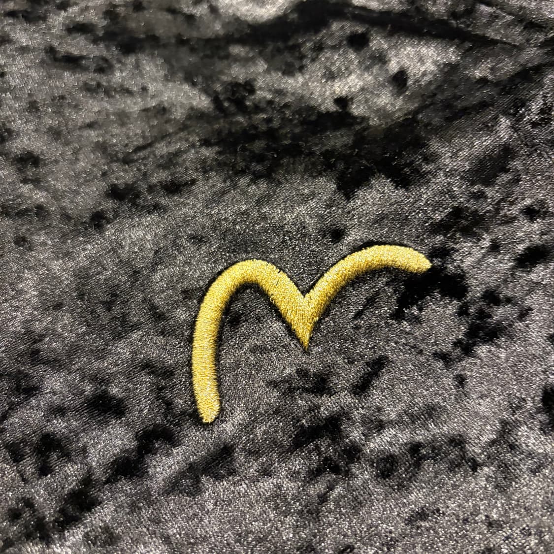 [95] EVISU 에비수 벨벳 블랙 봄버 자켓 C65 상품이미지4