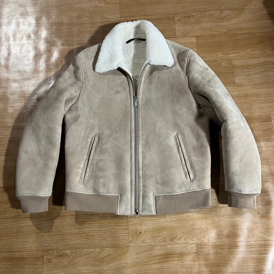 [100] 리스 시어링 양가죽 무스탕 상품이미지2