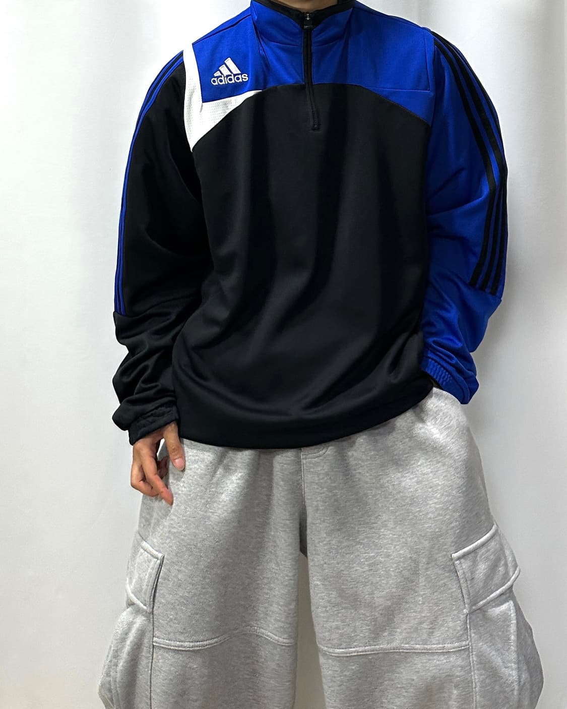 Adidas 아디다스 삼선 올드스쿨 아노락 져지 상품이미지2