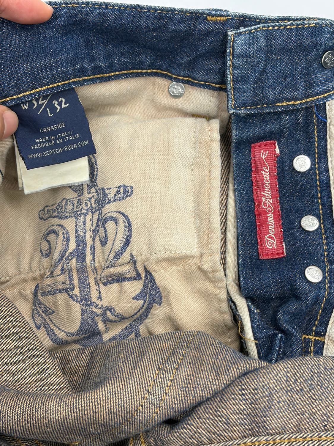 Scotch & Soda Amsterdam Blauw Ralston 리페 상품이미지9