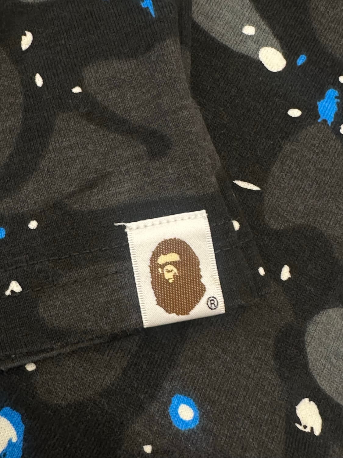 (XL) 베이프 스페이스 카모 티셔츠 상품이미지6