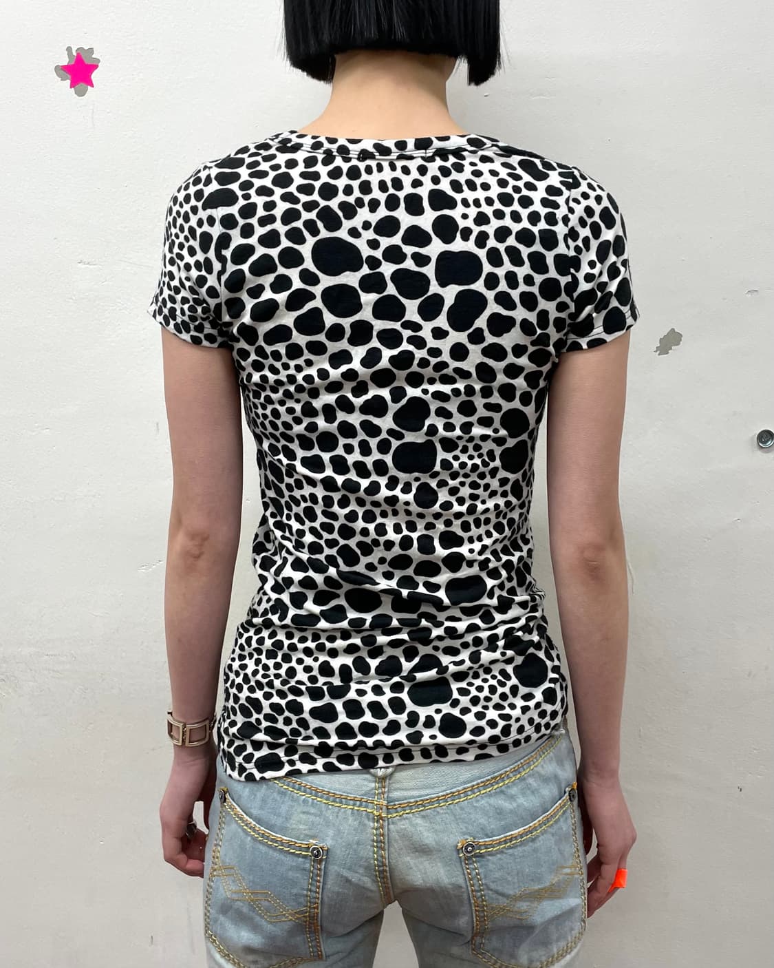 Leopard Basic T-shirt 상품이미지2