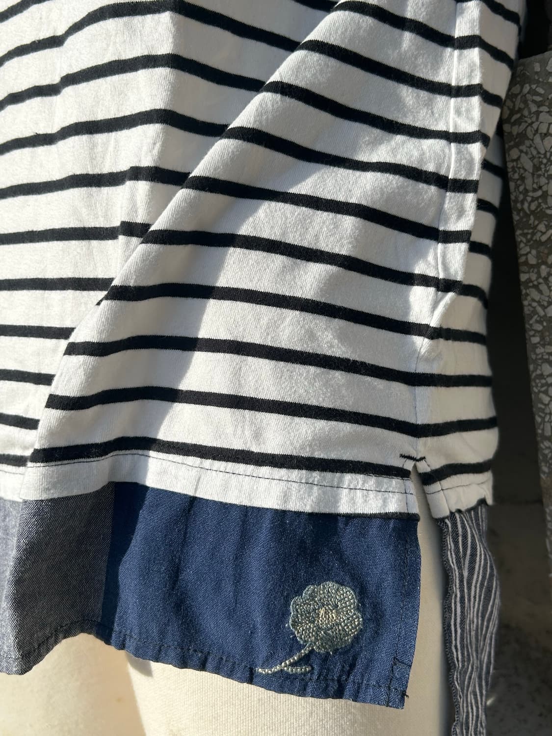 00s jpn 모리걸 하구미 스트라이프 나시 상품이미지2