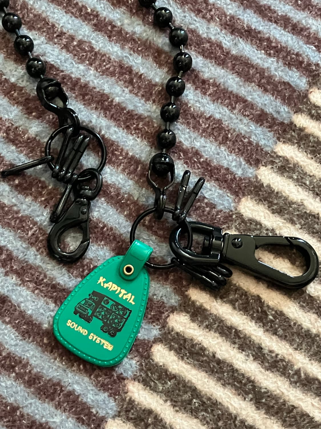 캐피탈 / 트러커 체인 / 블랙 상품이미지2