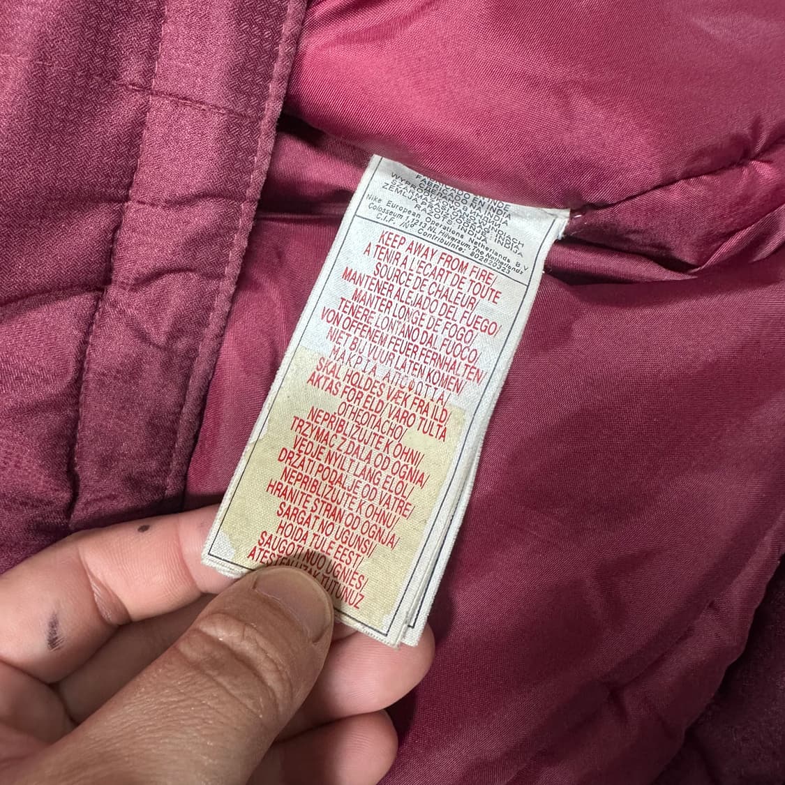 ✨ (바배) 나이키 맨유 버건디 바람막이 자켓 점퍼 상품이미지4