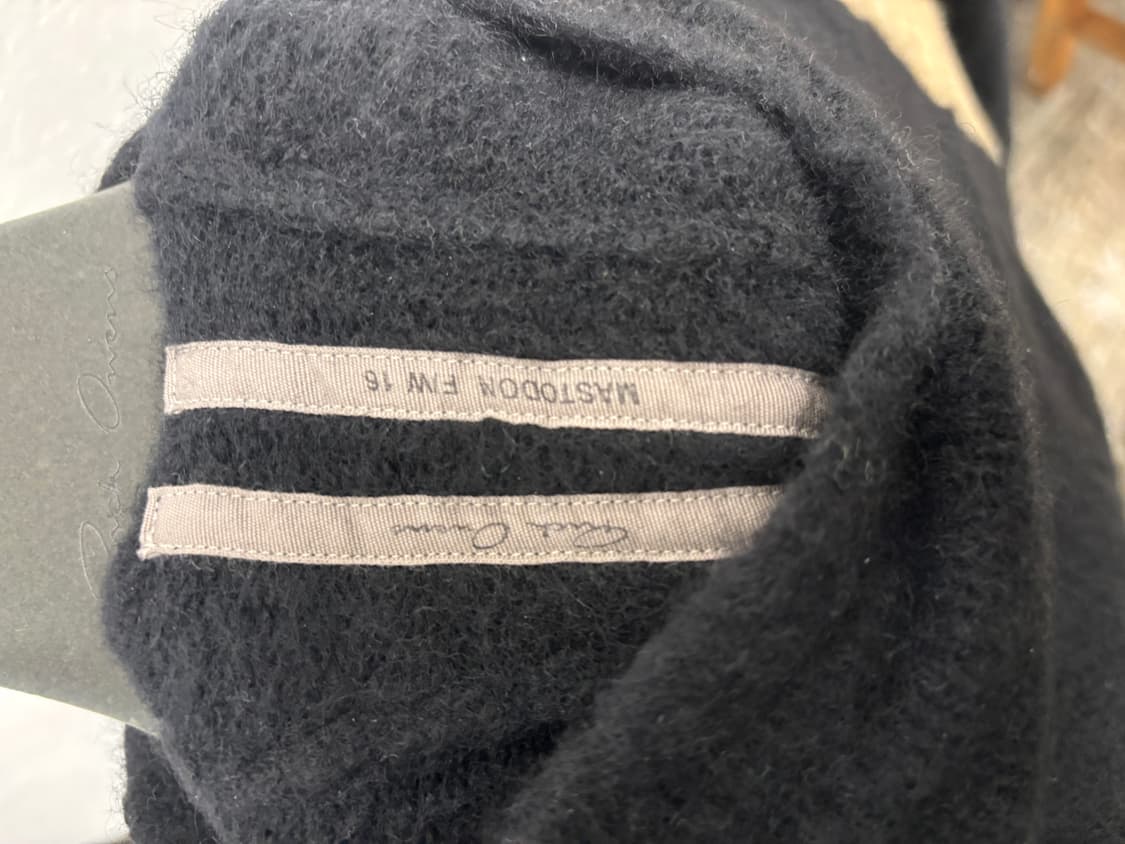 릭오웬스 니트 MASTODON 16 F/W 상품이미지5