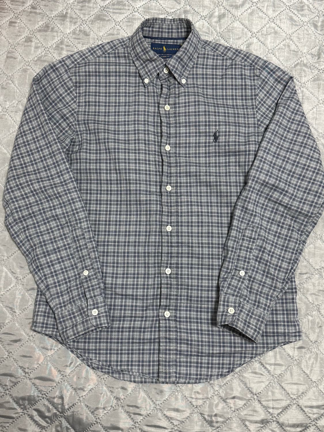 폴로 랄프로렌 블루그레이 셔츠 상품이미지1