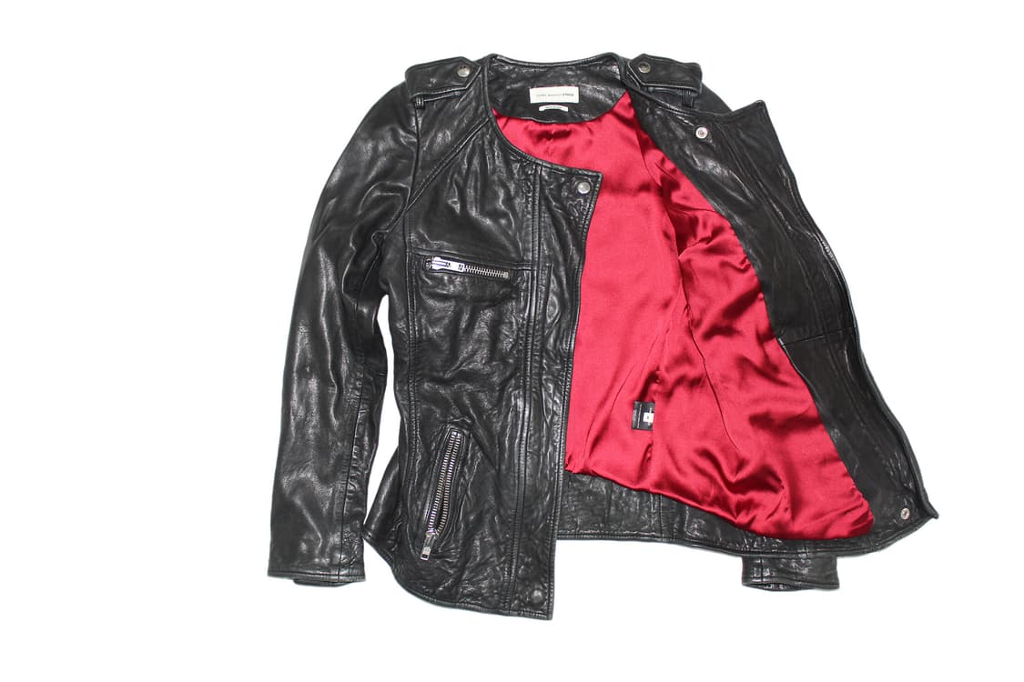 Isabel Marant 이자벨마랑 램스킨 레더 바이커 자켓 상품이미지4