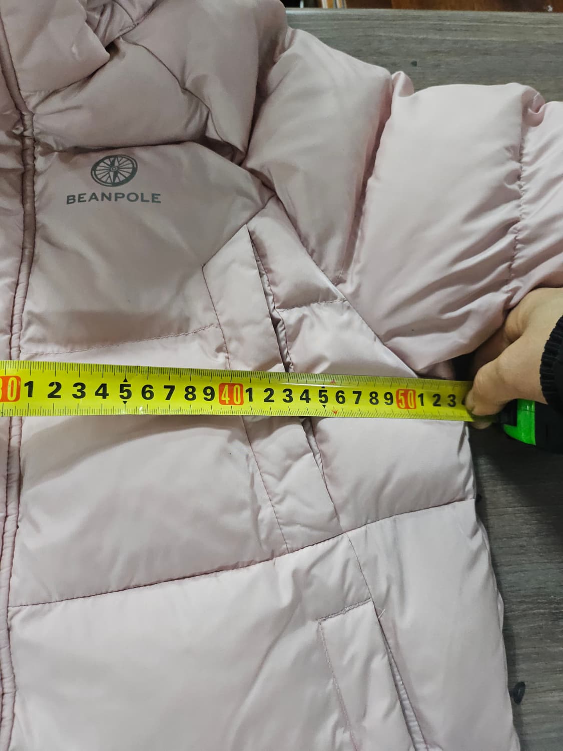 빈폴 핑크 여성  롱패딩  90 상품이미지8