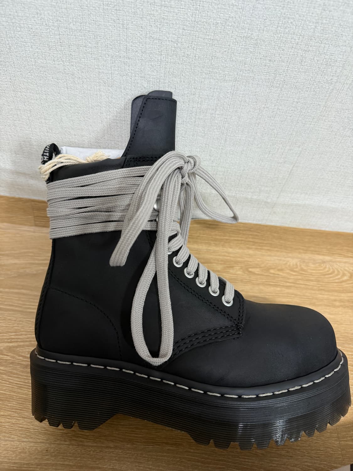 릭오웬스 닥터마틴 스틸토 부츠 (새상품) 상품이미지8