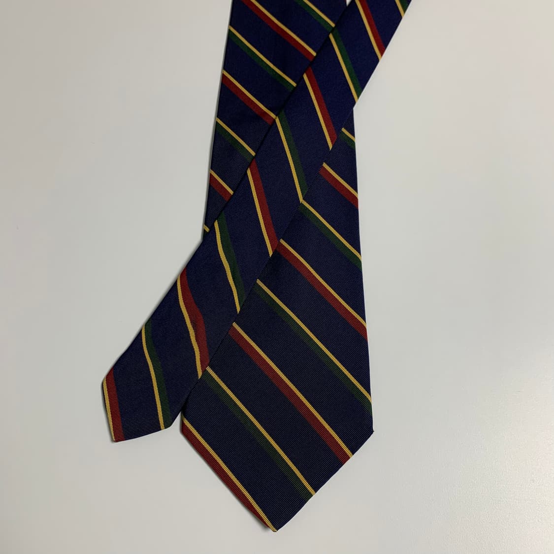 브룩스브라더스 스트라이프 100실크 클래식 정장넥타이 A-A+등급 상품이미지3