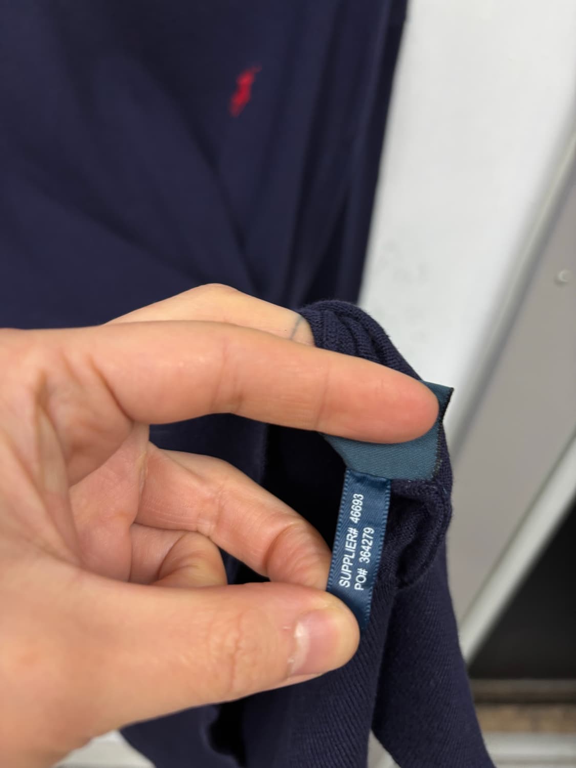 폴로랄프로렌 울 v넥 니트 상품이미지6