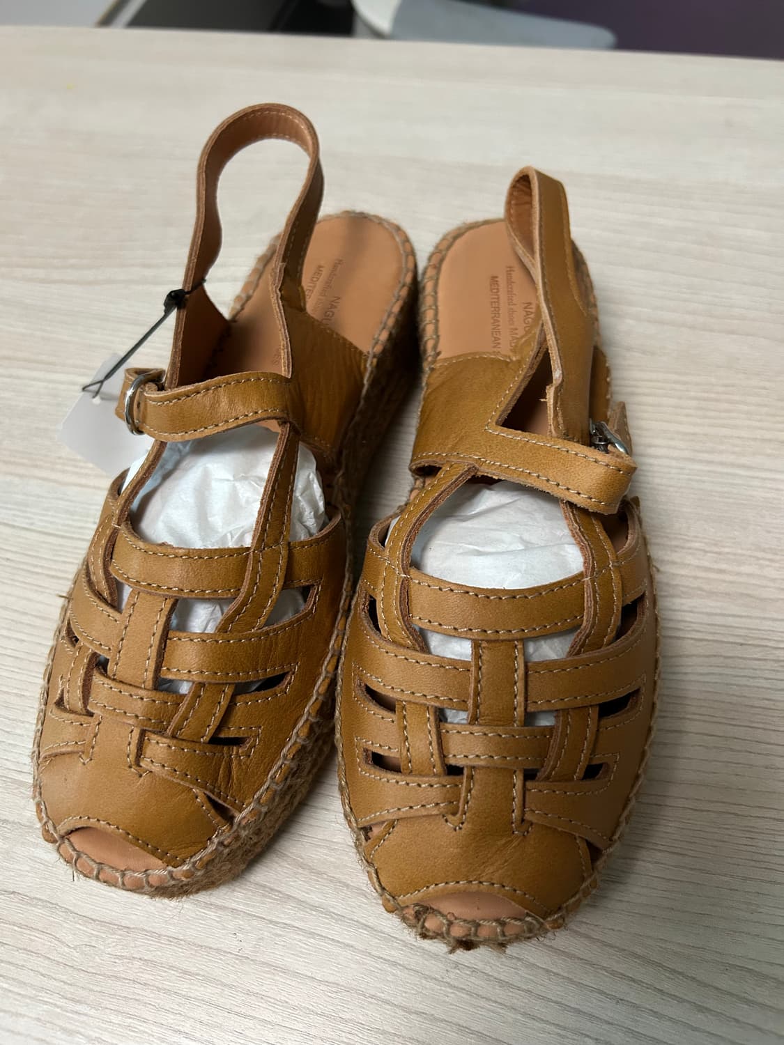 나귀사 딸리사 샌들 허니 컬러 37 상품이미지6