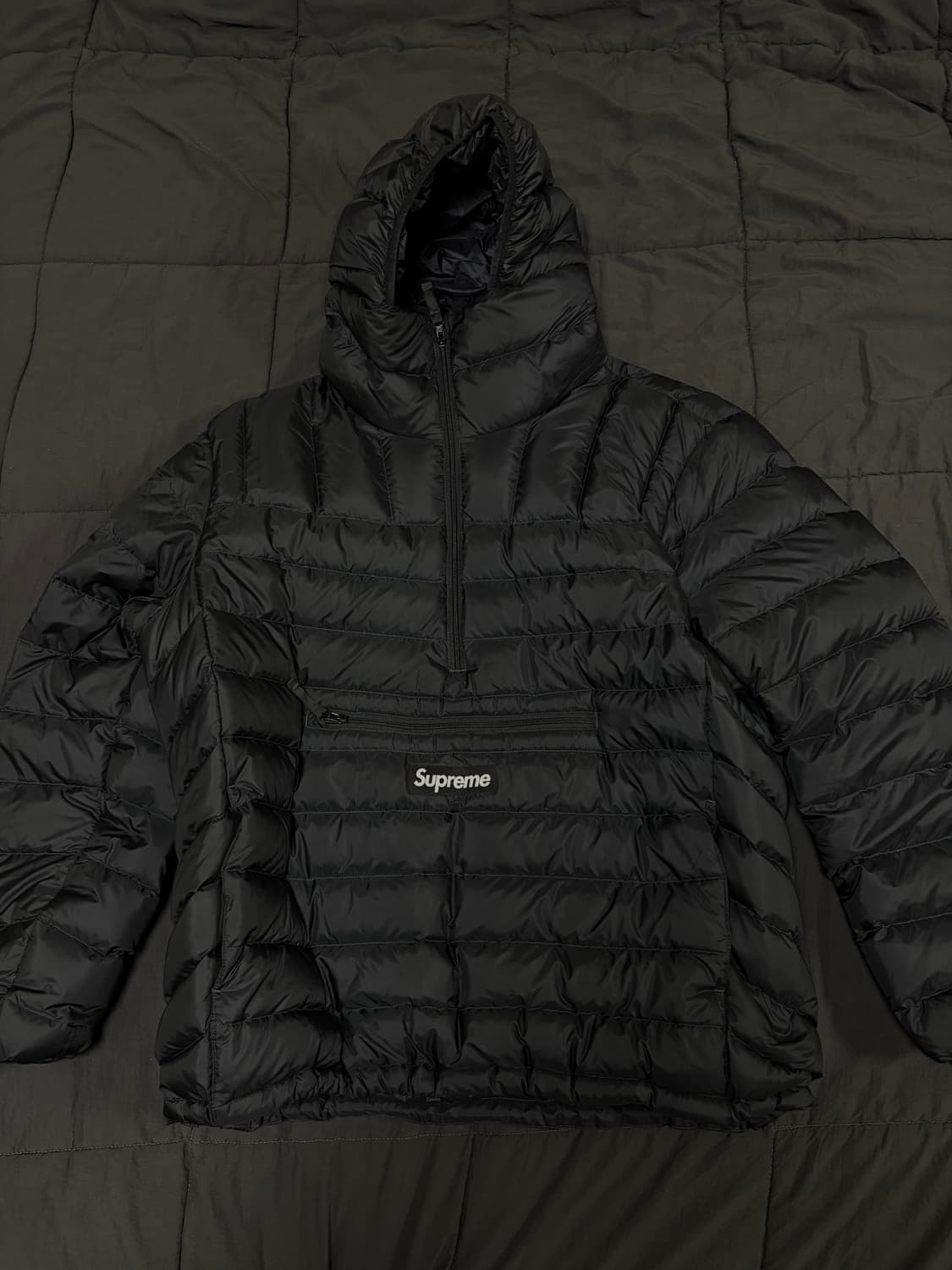 25FW 슈프림 마이크로 다운 m 블랙 상품이미지1