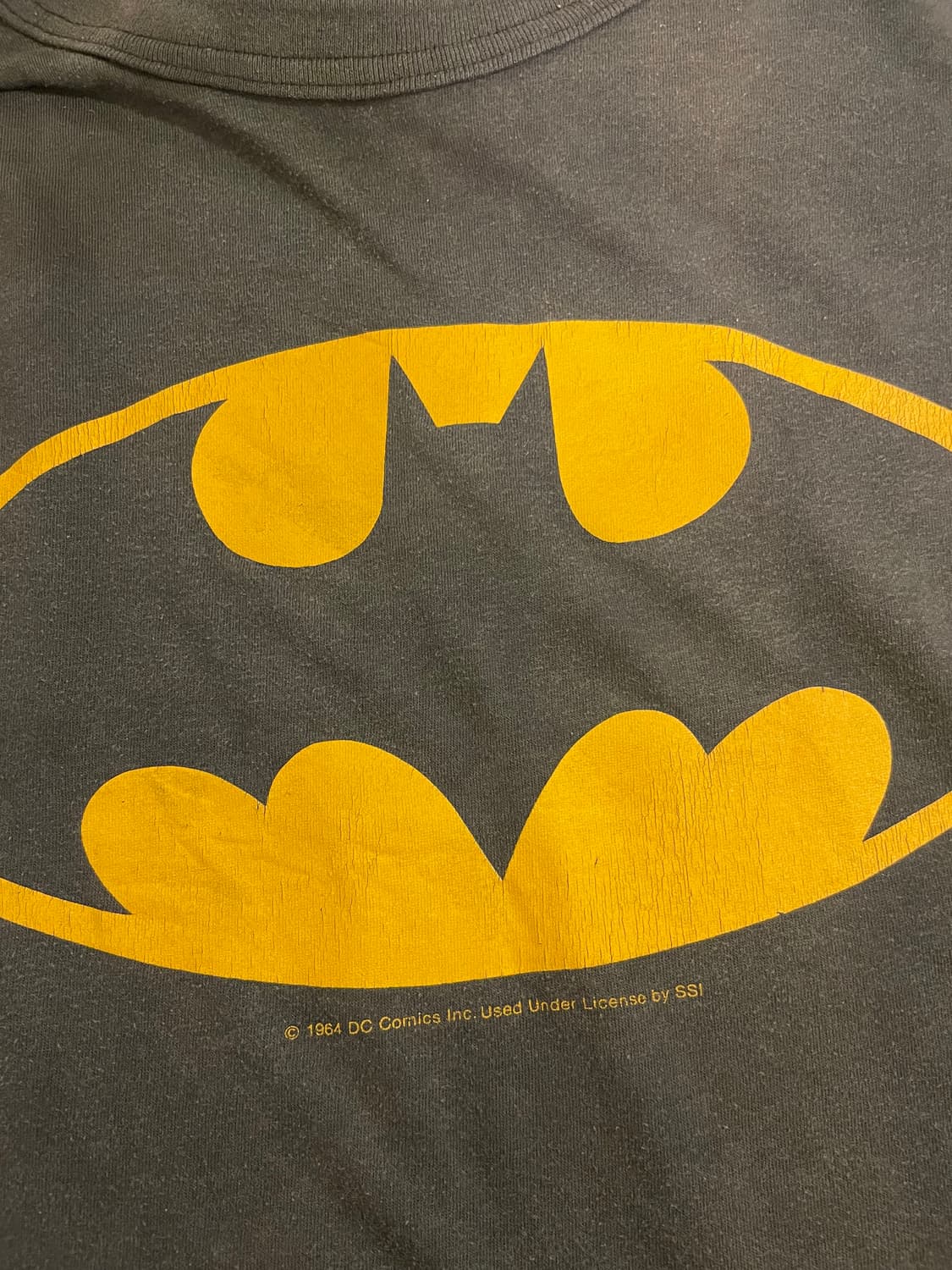 1980-90s Vintage Batman Classic Logo Tee 상품이미지2