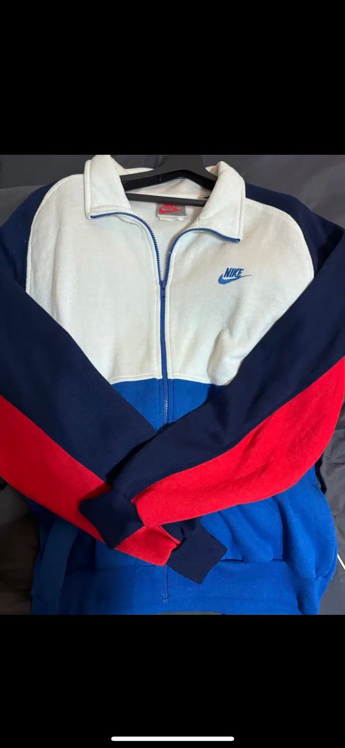 [XL] 나이키 빈티지 배색 코튼 져지 상품이미지1