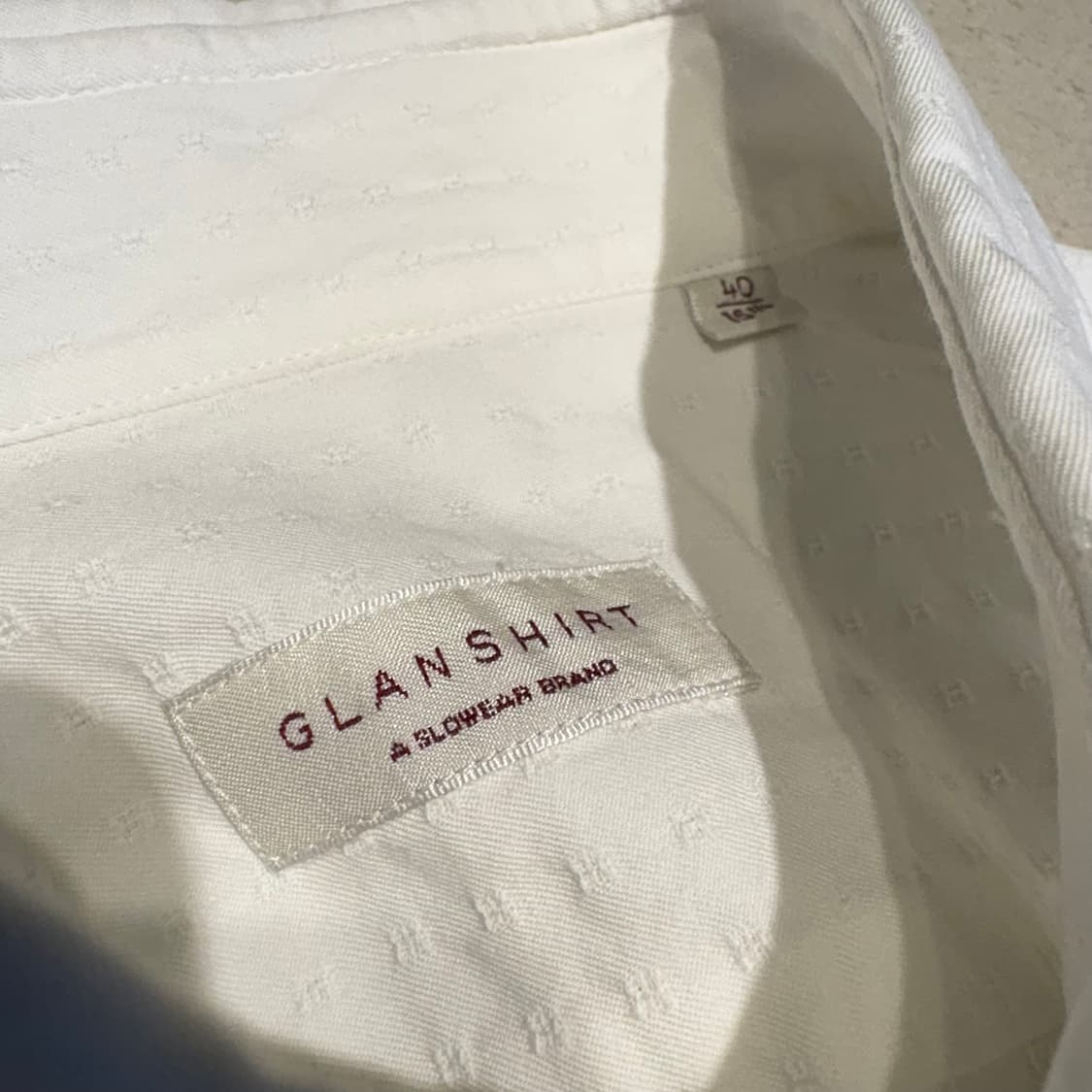 글렌셔츠 화이트셔츠 Made in Italy 상품이미지2