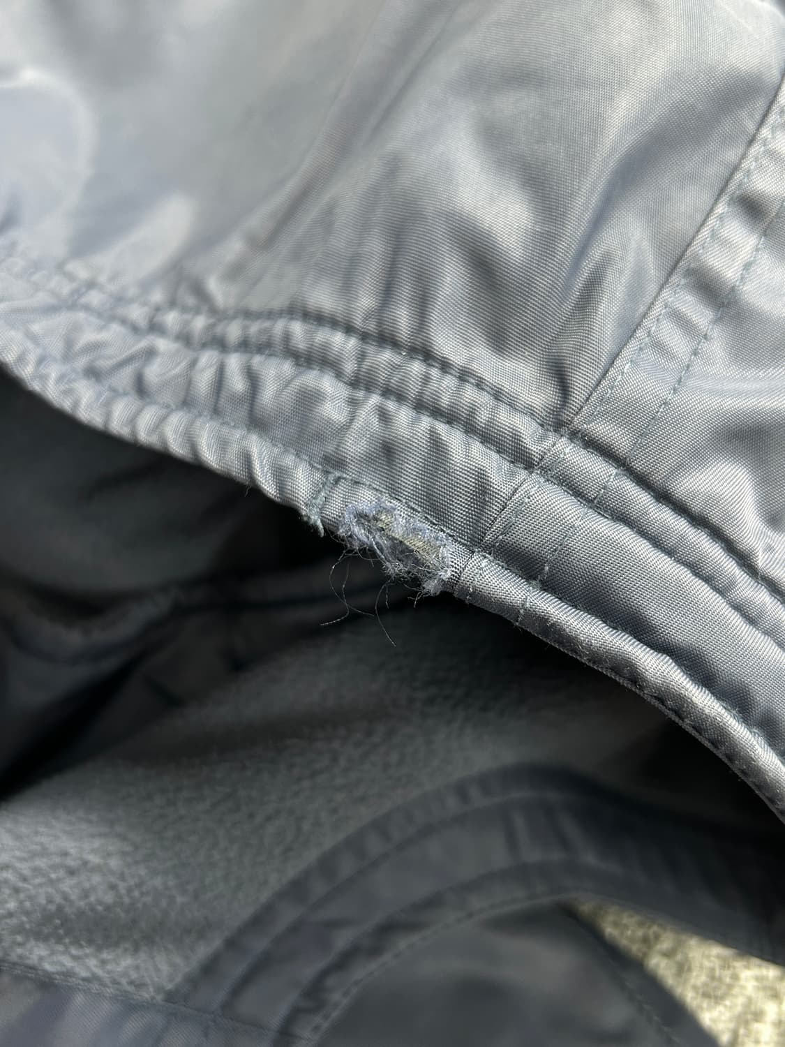 나이키 90‘s 네이비 옐로우 리버시블 플리스 바람막이 자켓 L   상품이미지9