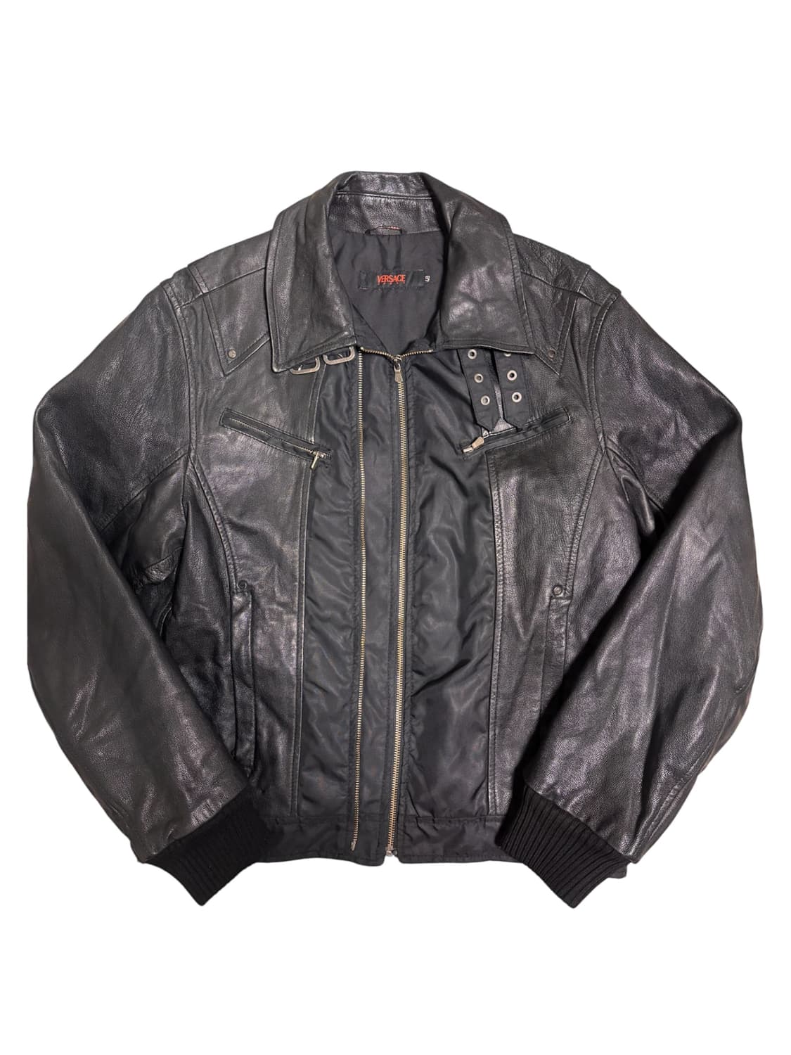 (48) 베르사체 스포츠 레더 자켓 상품이미지1