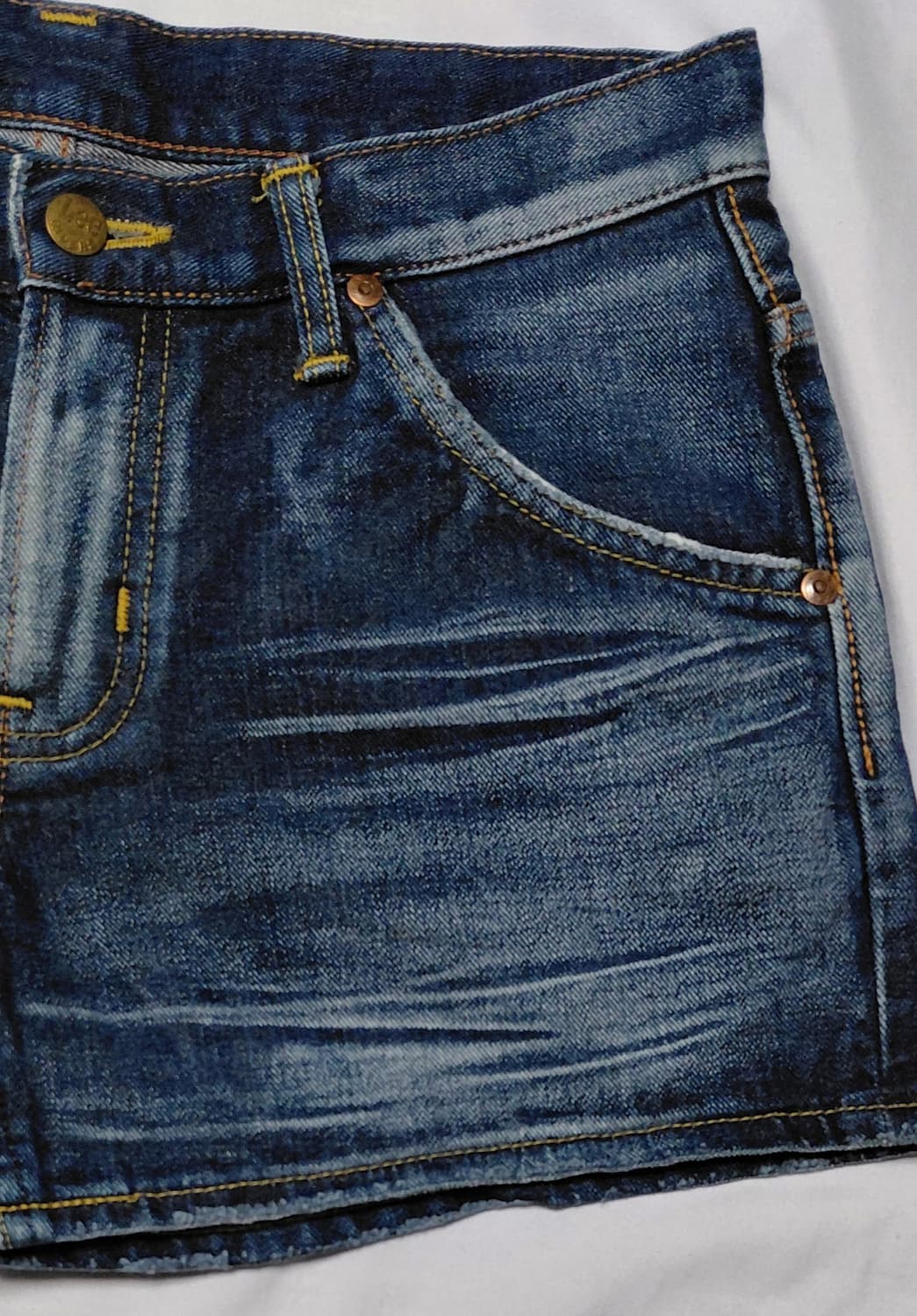 [S] Lee 레이디 라이더스 데님 숏팬츠 (Made in Japan) 상품이미지3