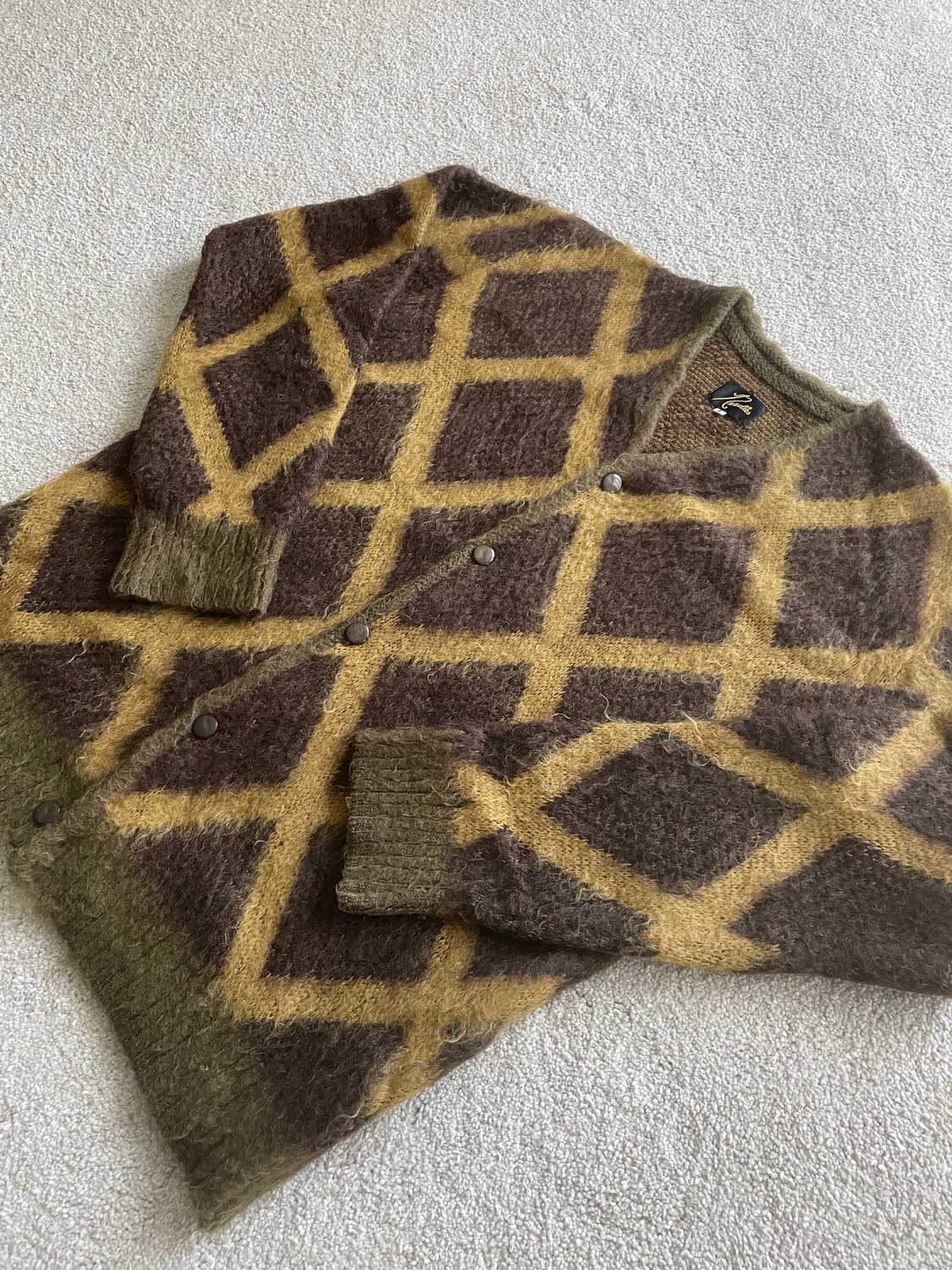 니들즈 모헤어 가디건 S 상품이미지5