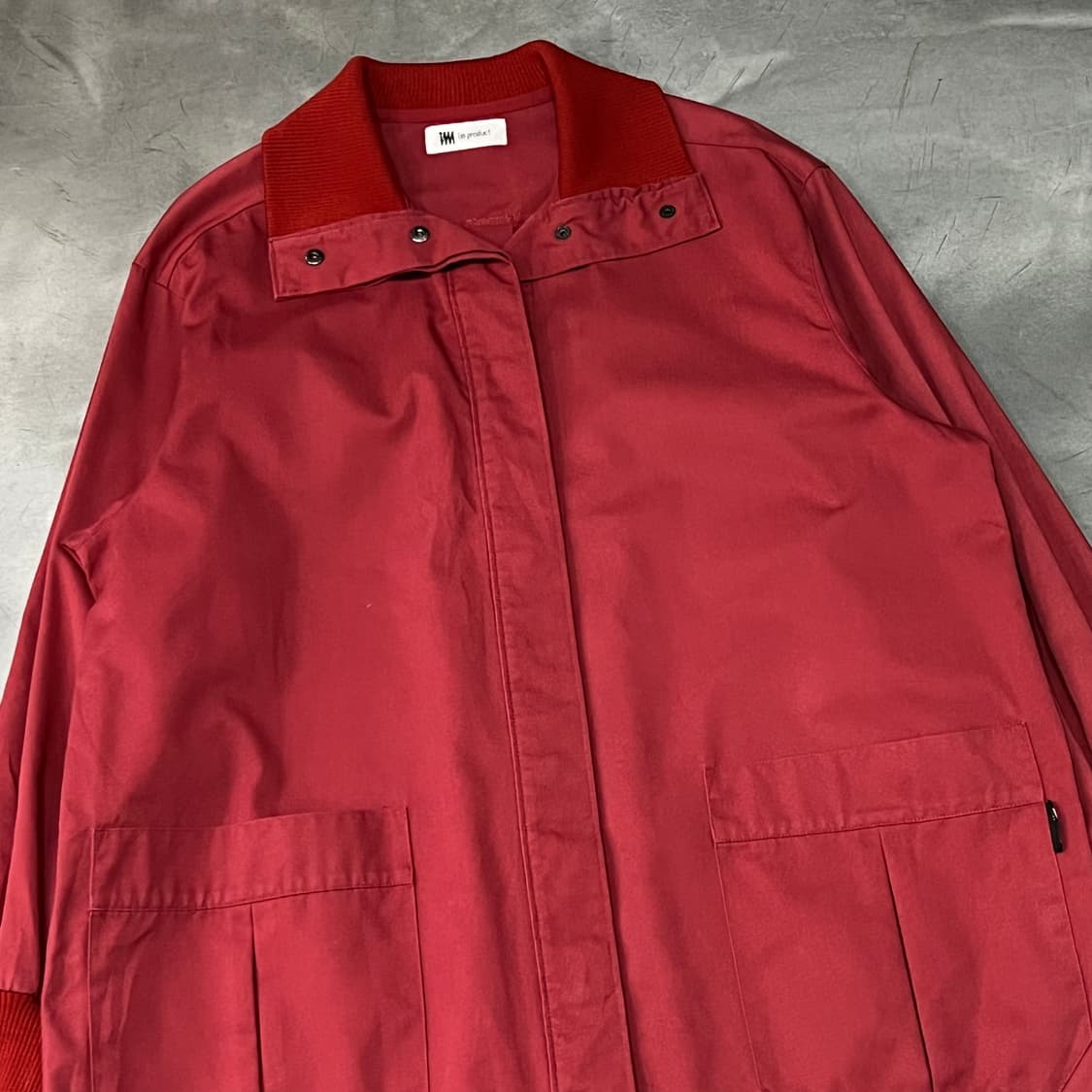  이세이미야케 니트넥 트렌치 코트 y14953 상품이미지3