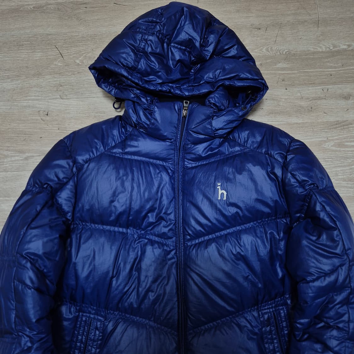 헤지스 덕다운 후드 푸퍼 패딩 점퍼 S(90) 상품이미지2