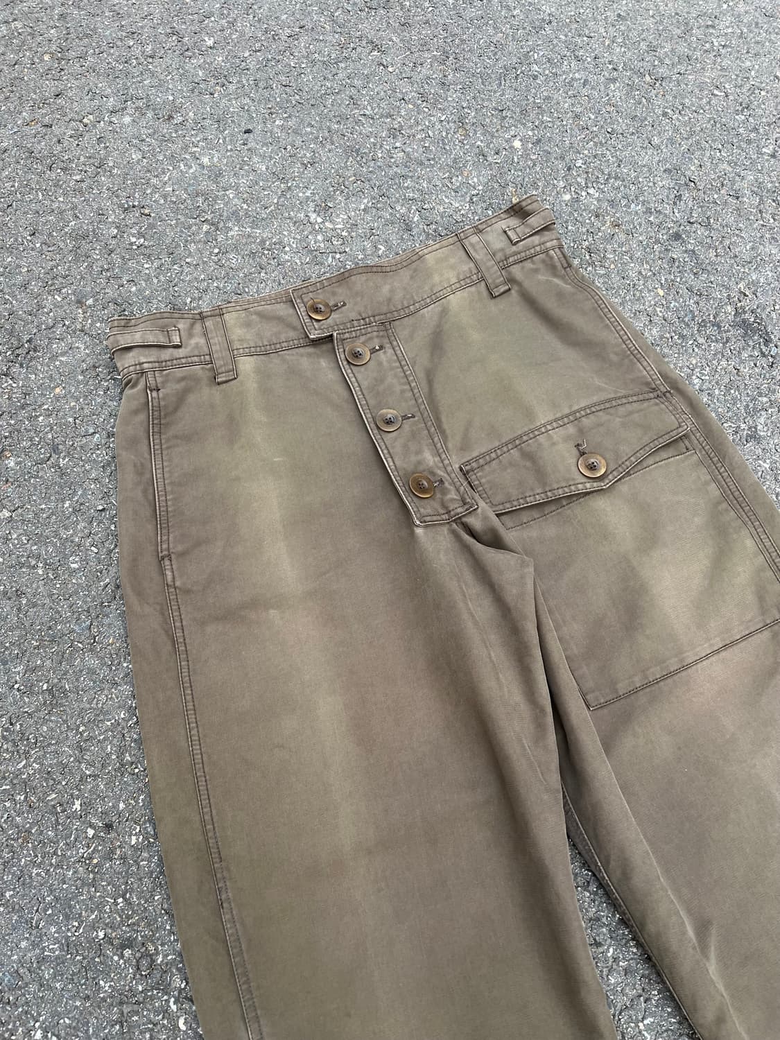 1980s EMPORIO ARMANI DUAL CLOSE 아르마니팬츠 상품이미지5