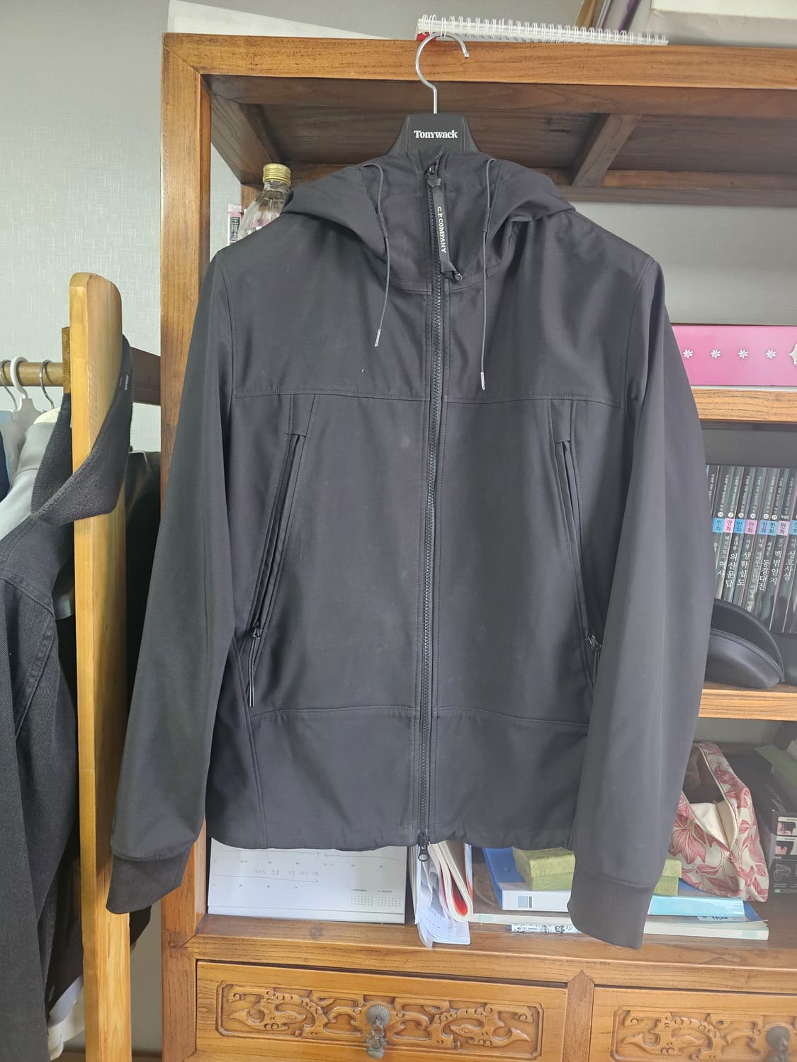 씨피 CP컴퍼니 고글 자켓 블랙 팔아요 50 100사이즈 상품이미지3