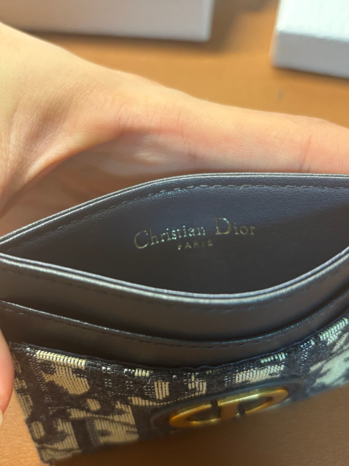 디올 오블리크 카드 지갑 상품이미지3