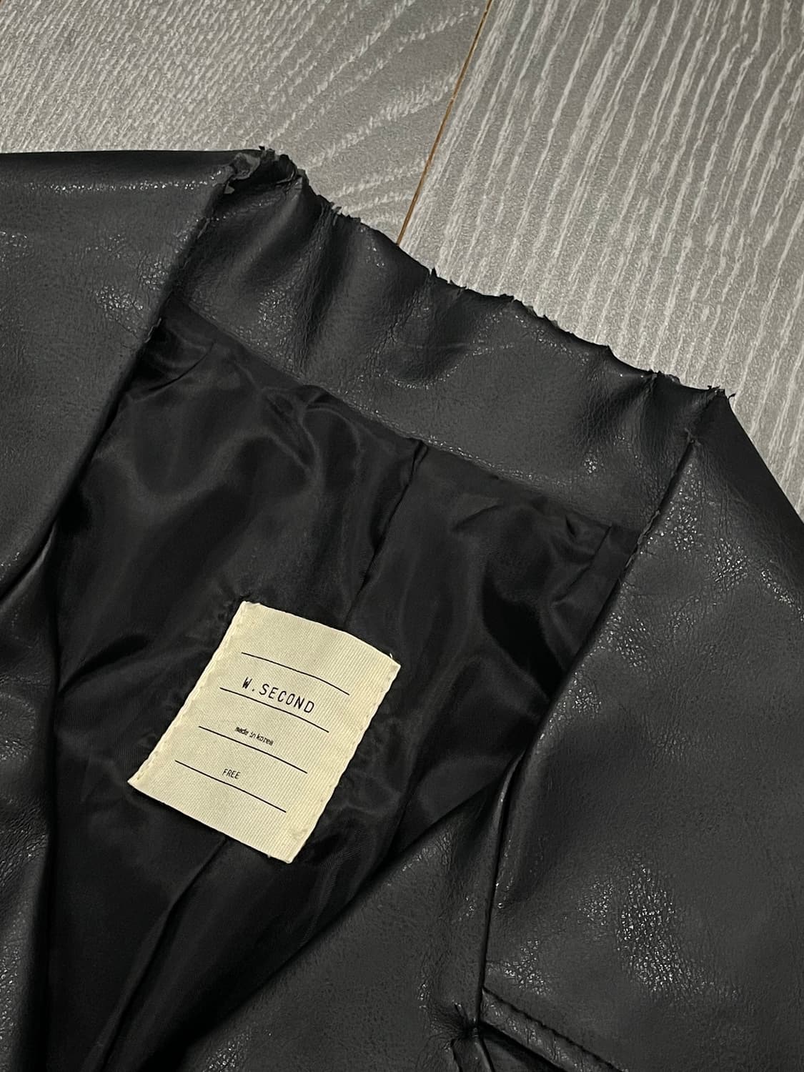 블랙 레더 퍼펙토 라이더자켓 가죽자켓 펑크 상품이미지3