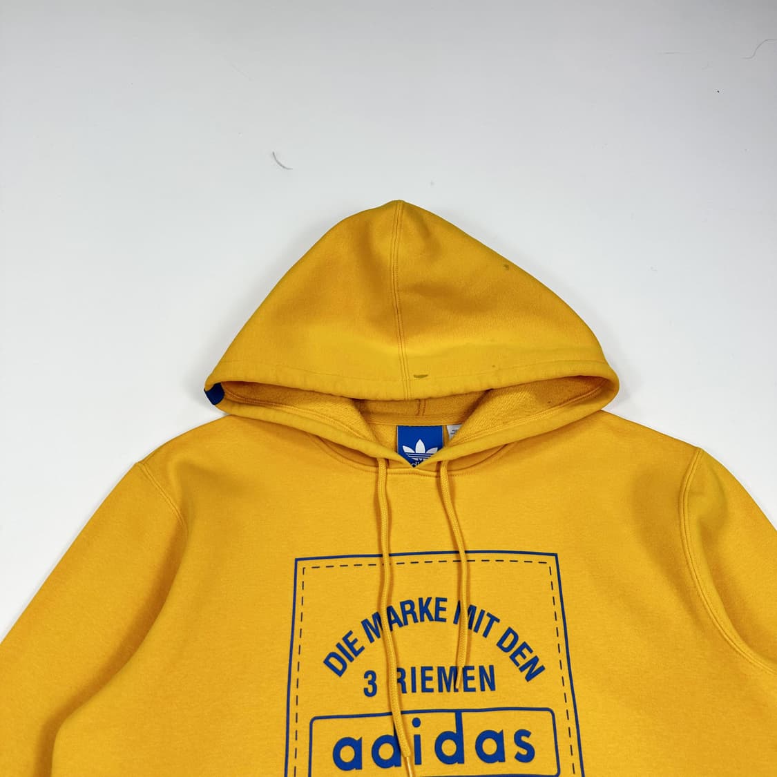 아디다스 트레포일 머스타드 후드티 (M) 상품이미지1