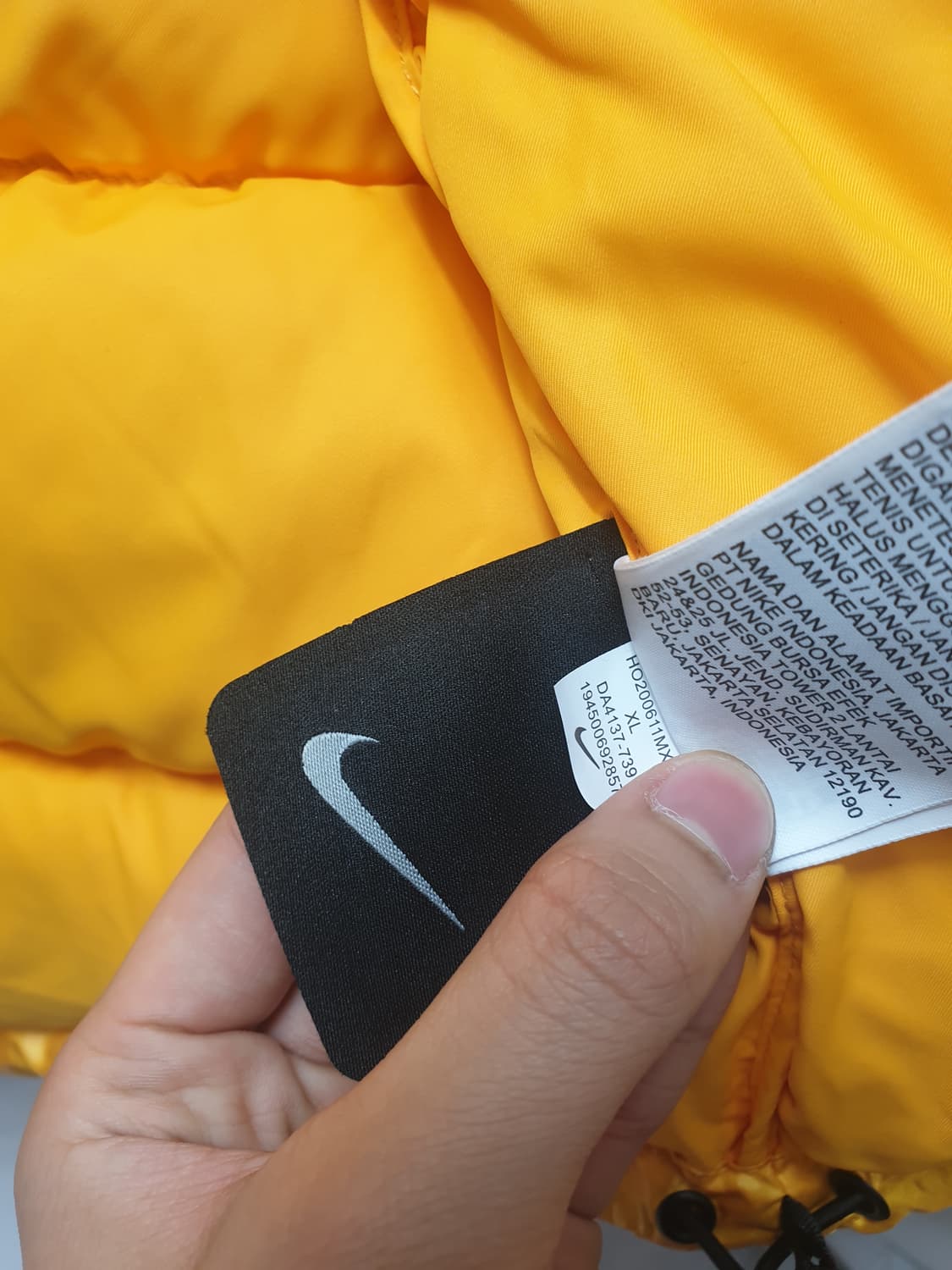 나이키 x 드레이크 녹타 패딩 자켓 유니버시티 골드 xl 상품이미지8