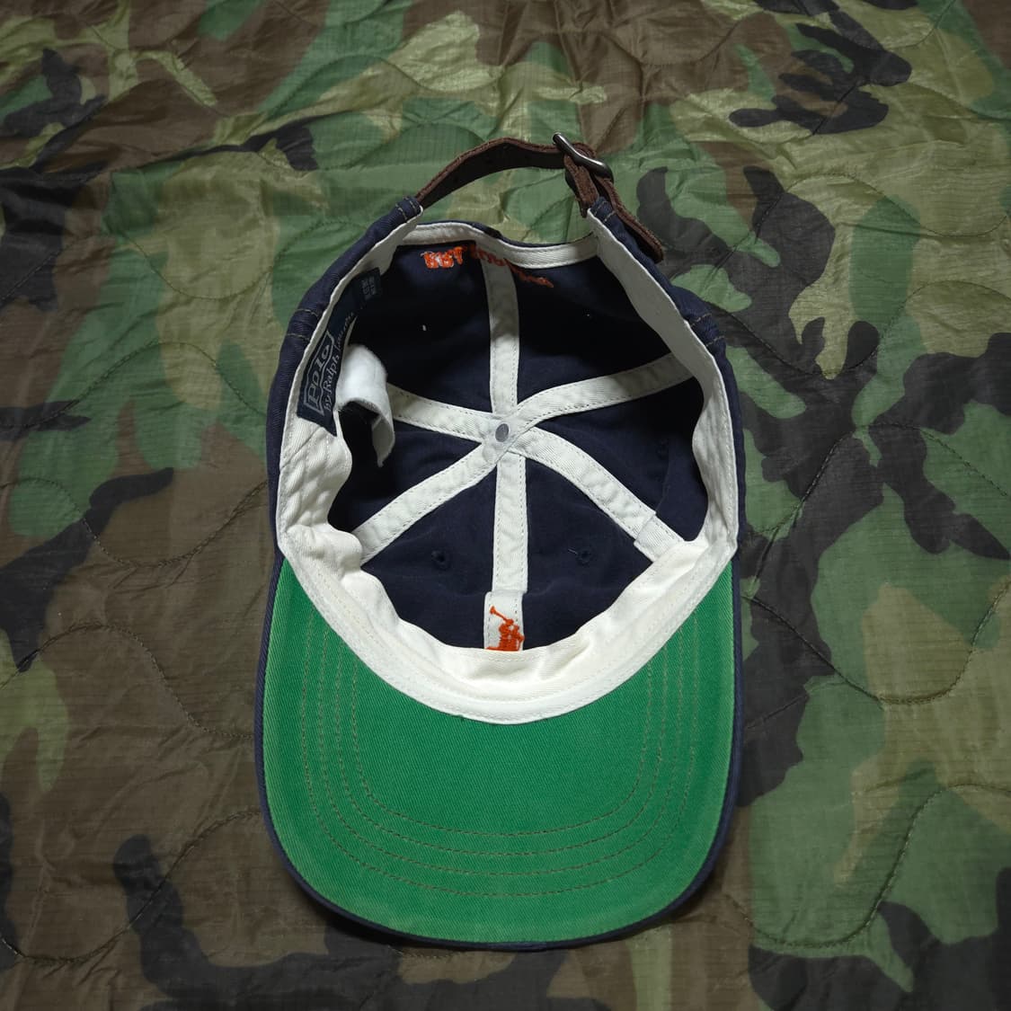 00s Vintage Polo Ralph Lauren P.R.L. Cap 상품이미지4