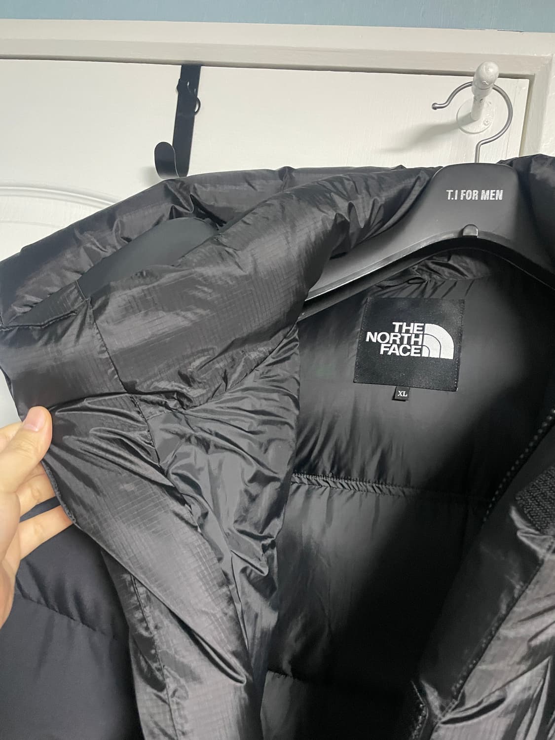 노스페이스 힘다운 일본판 xl 블랙  상품이미지9