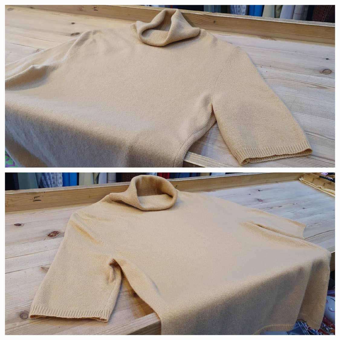 55.Cashmere 터틀 반팔니트  상품이미지3