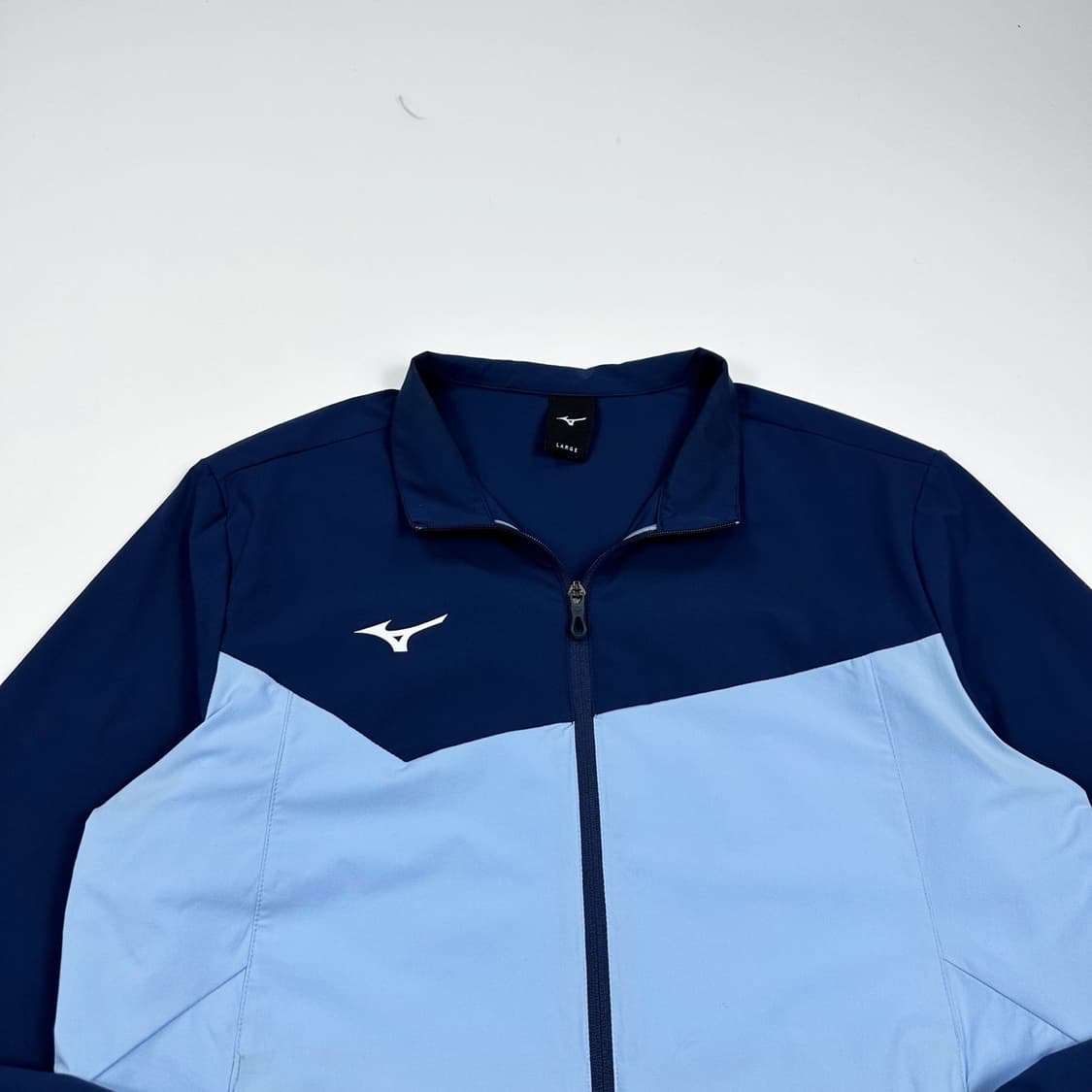 미즈노 트레이닝 하프 배색 바람막이 자켓 (L) 상품이미지1