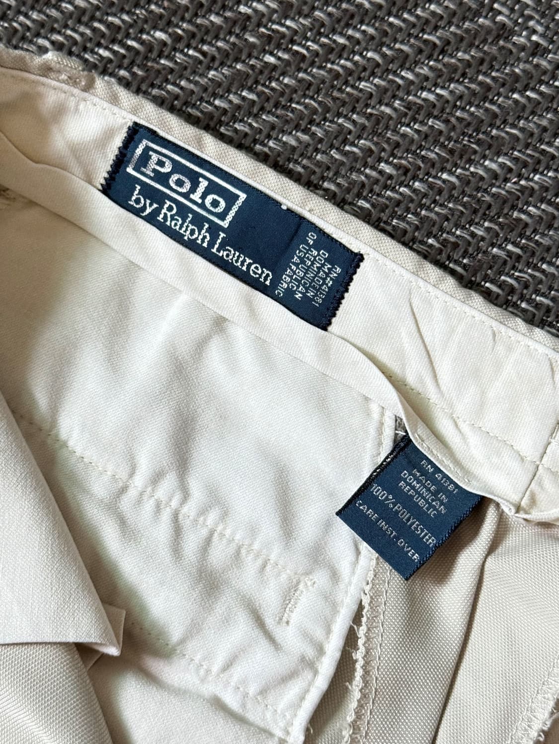 (31) 폴로 랄프로렌 폴리에스터 더블 플리츠 치노 팬츠 상품이미지4