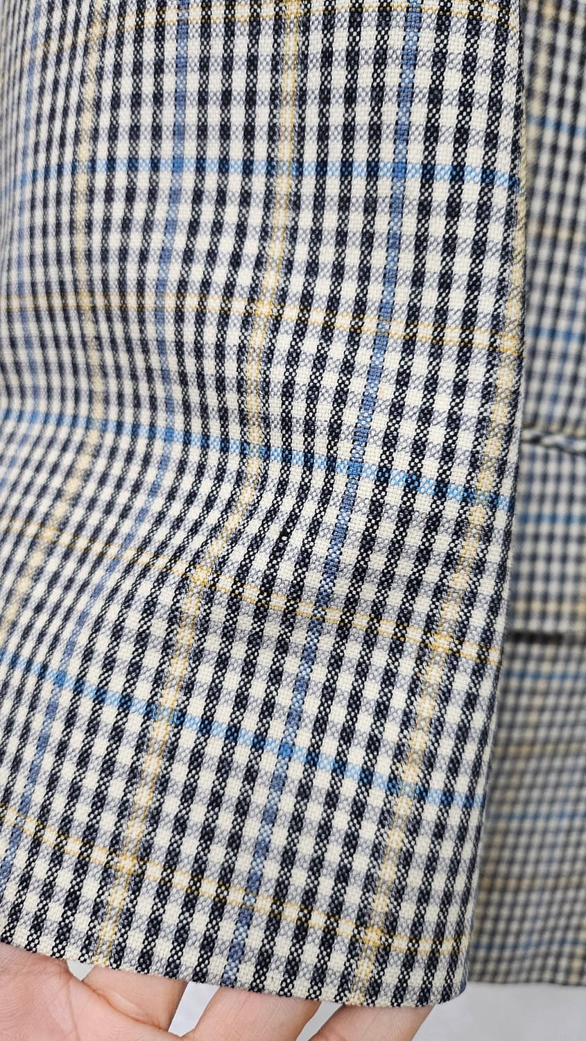 입생로랑 남성 체크 블레이저  상품이미지2