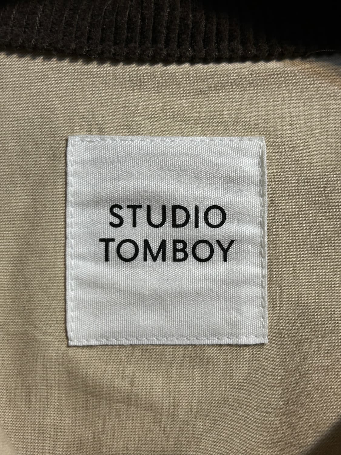 스튜디오 톰보이 후드 야상 점퍼 상품이미지4