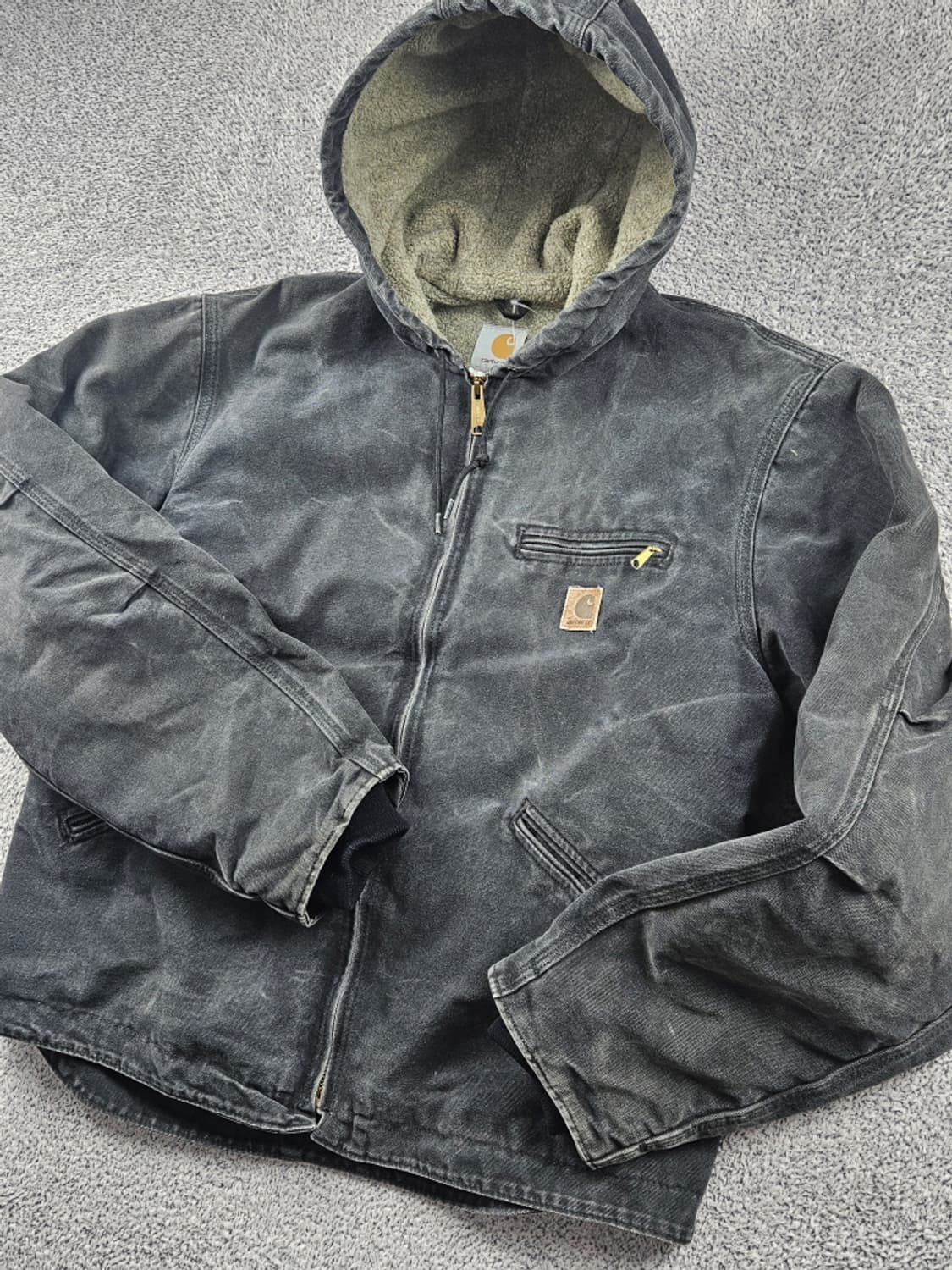 칼하트 J141 쉐르파 라이닝 후드 워크 자켓 ( L ) / 10606 상품이미지6