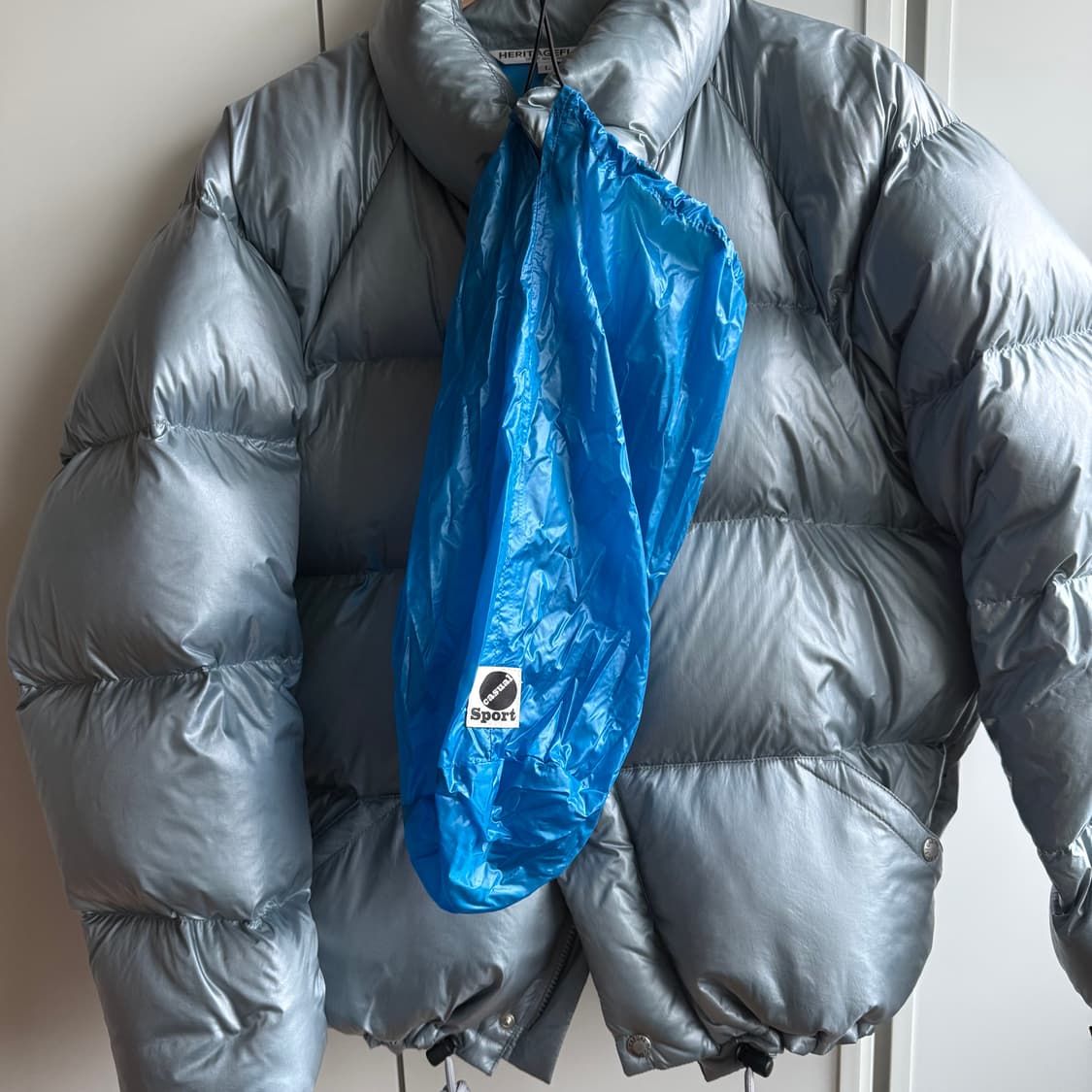 헤리티지플로스 구스 다운 패딩 L 상품이미지5